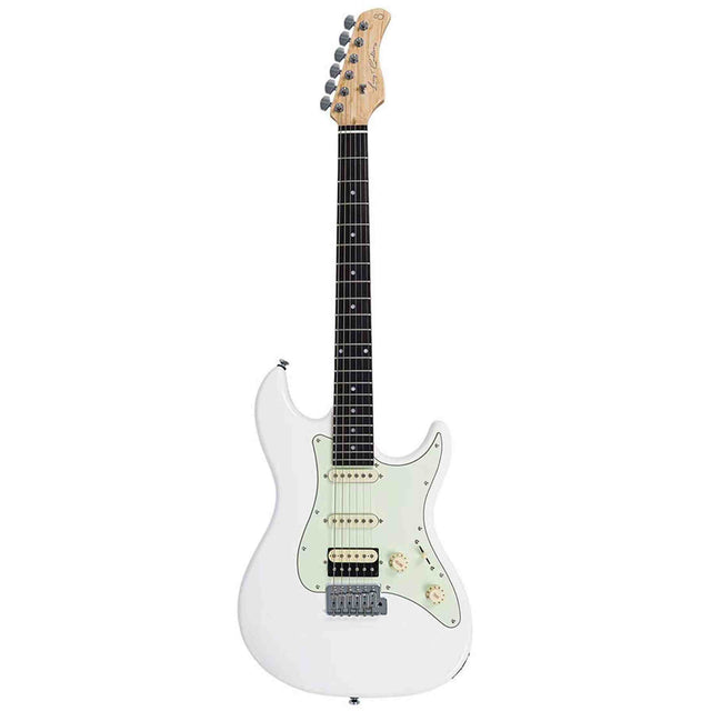 Sire S1/AWH elektrische gitaar S-style Antique White met mahonie body en rosewood toets