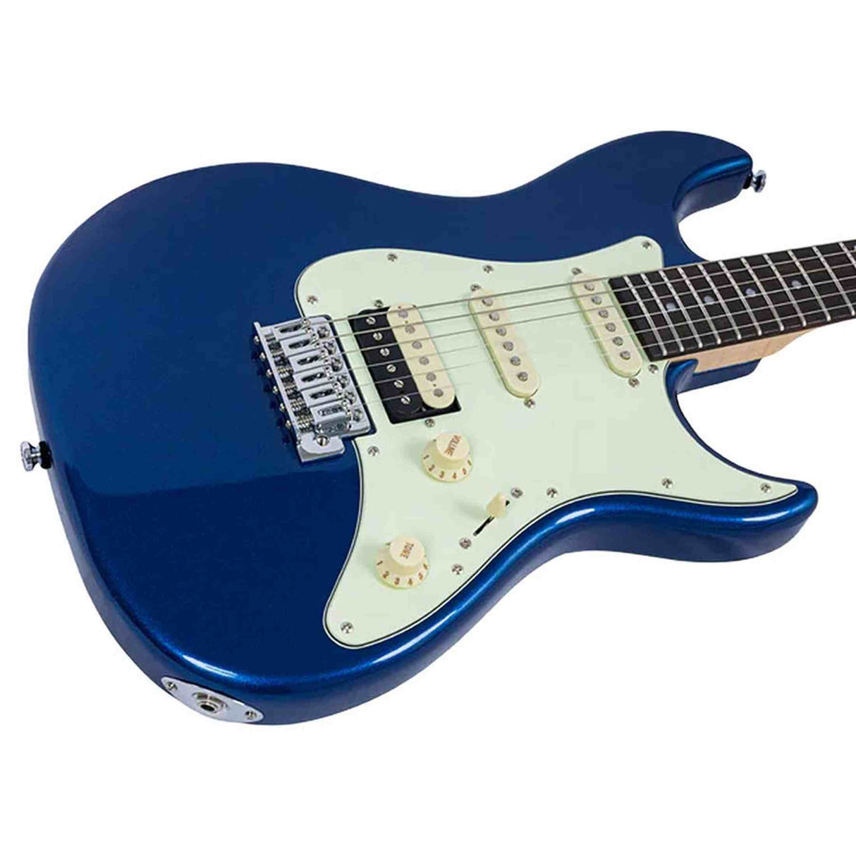 Sire S1/DNA elektrische gitaar S-style Dark Navy met mahonie body en rosewood toets