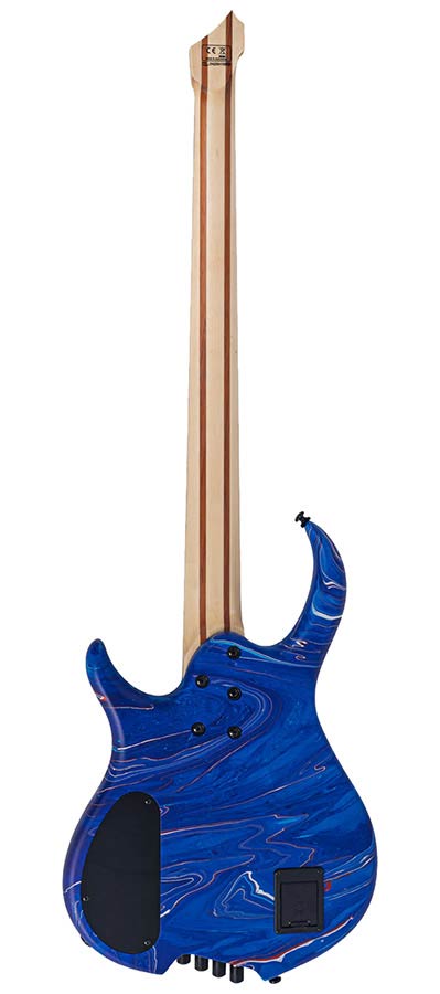 Sire M6H 4/BLSW Marcus Miller M6H Headless 4-String Active Basgitaar Blue Swirl