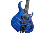 Sire M6H 4/BLSW Marcus Miller M6H Headless 4-String Active Basgitaar Blue Swirl