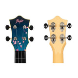 Flight TUS-32 SAKURA Soprano Ukulele met Linden Top, ABS Body, Aquila Sugar Snaren en Gigbag