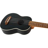 Flight NUS380 Topaz Soprano Ukulele met Sapele Body, Walnut Toets, Bone Topkam en Flight Nylon Snaren
