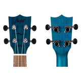 Flight DUC380 CEQ Topaz Elektrisch-Akoestische Concert Ukulele met Cutaway, Mahogany Body, Pickup met EQ en Aquila Nylgut Snaren