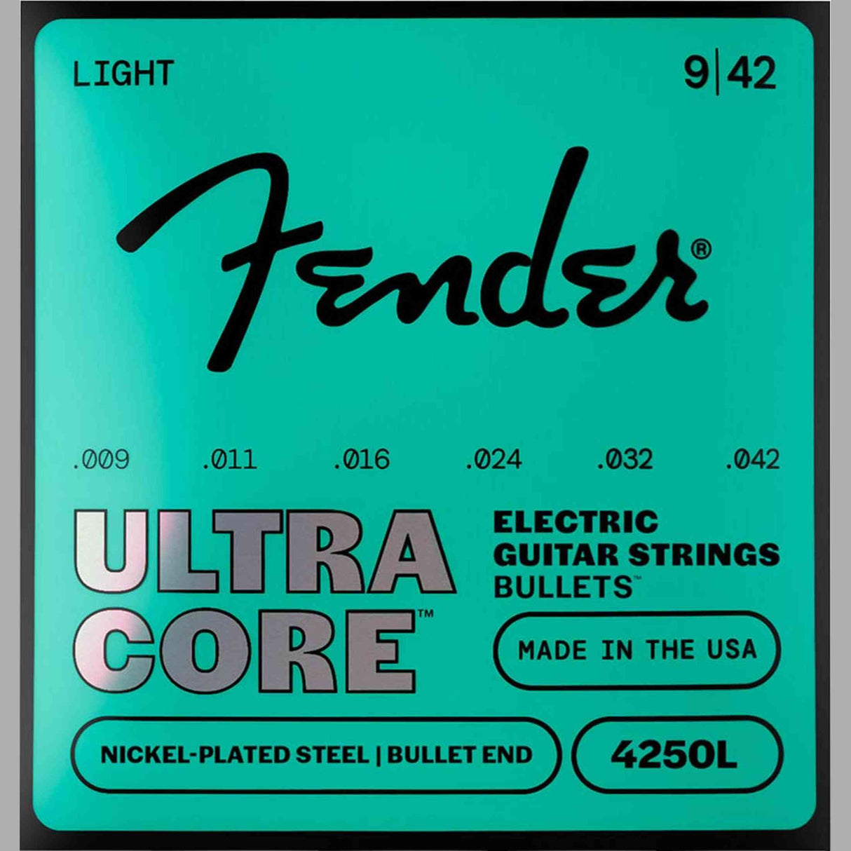 Fender UltraCore Elektrische Gitaar Snaren Nickel Plated Steel Bullet End Extra Light 009-042