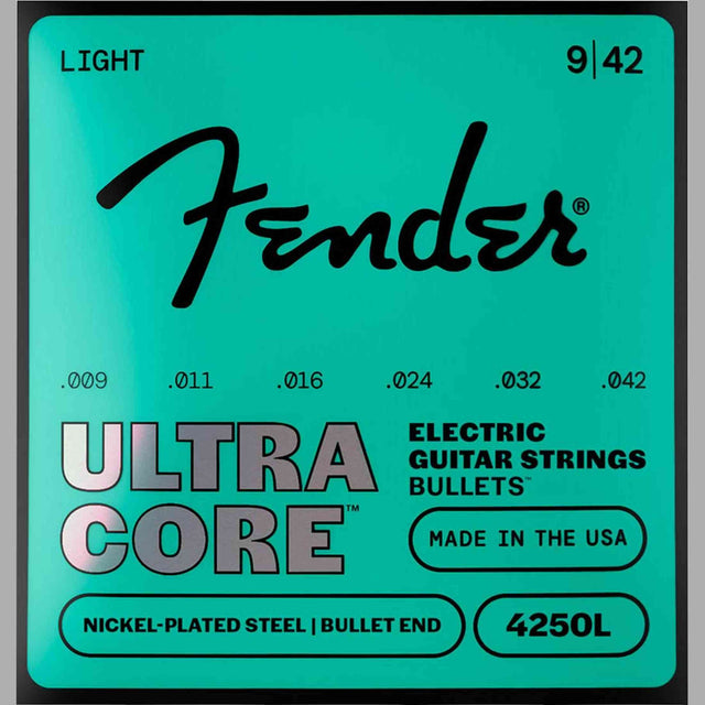 Fender UltraCore Elektrische Gitaar Snaren Nickel Plated Steel Bullet End Extra Light 009-042