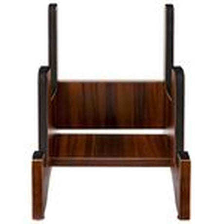 Fender 0991829003 Deluxe Houten Gitaarstandaard 2-Tier Voor Akoestisch en Elektrisch