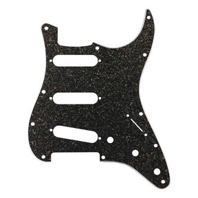 Fender 0992187001 Stratocaster Pickguard SSS Dark Gray Sparkle Hybrid Glass/Glitter
