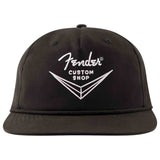 Fender 9122421212 Custom Shop Pet Zwart Nylon Katoen Flat Bill