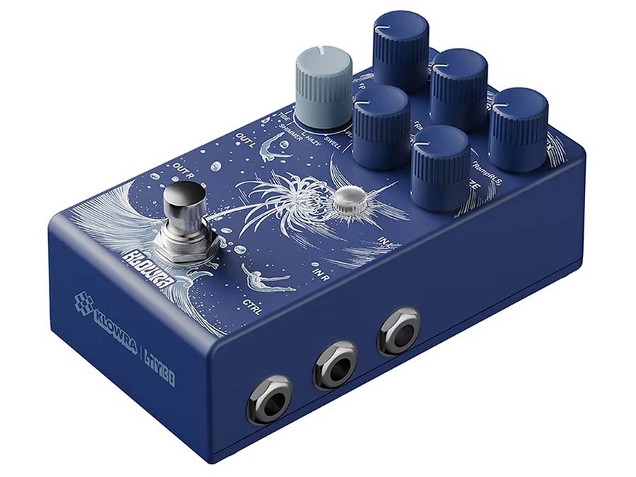 Klowra KBS-01 Bloom Infinity LIMBO stereo multi-type reverb pedaal