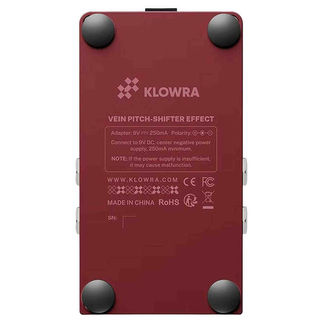 Klowra KBS-04 Bloom Infinity VEIN pitch shifter pedaal - 17 intervallen