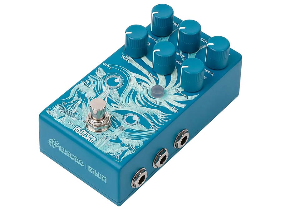 Klowra KBS-05 Bloom Infinity RILUM stereo multi-head delay pedaal