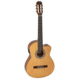 Admira ALBA-EC klassieke gitaar Oregon pine sapele okume purple heart walnoot cutaway EQ6