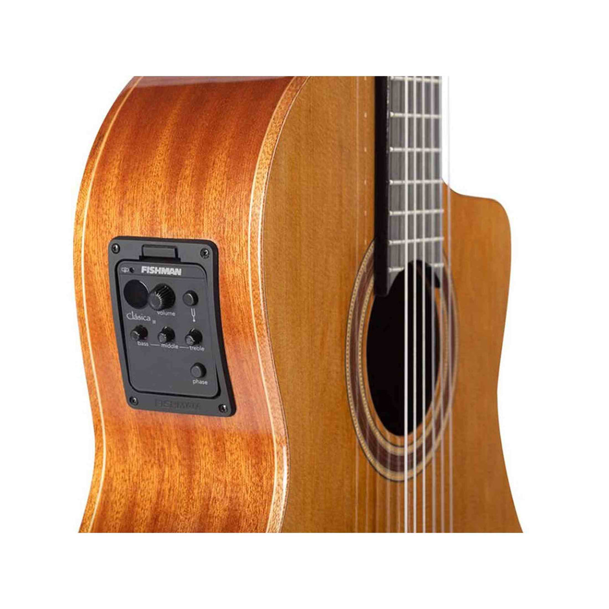 Admira GRANADA-ECF klassieke gitaar solid cedar sapele mahonie purple heart rosewood cutaway Fishman Clásica III
