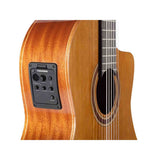 Admira GRANADA-ECF klassieke gitaar solid cedar sapele mahonie purple heart rosewood cutaway Fishman Clásica III