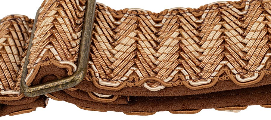 Gaucho GST-1030 Grass Series Gitaarband met Suède Achterzijde