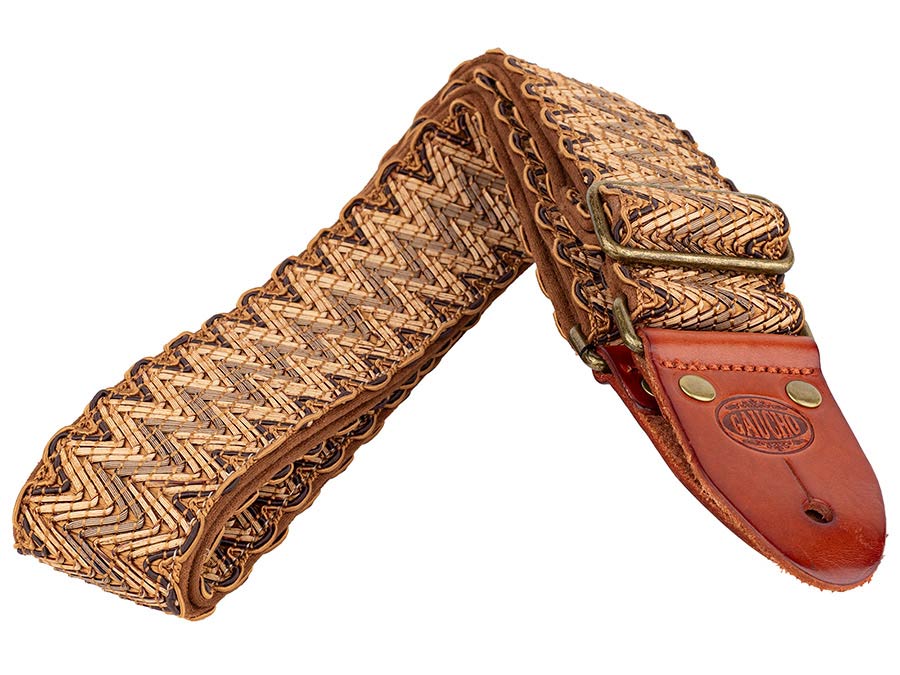 Gaucho GST-1040 Grass Series Gitaarband met Suède Achterzijde