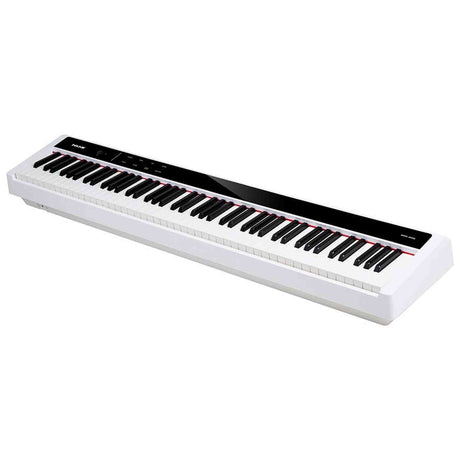 NUX NPK-200 Digital Stage Piano Set wit met NPS-2 standaard, 88 toetsen en kruk