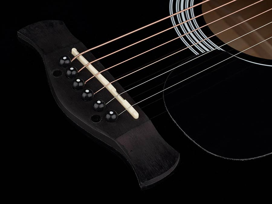 Nashville GSD-60-EBK Dreadnought Elektro Akoestische Gitaar Zwart