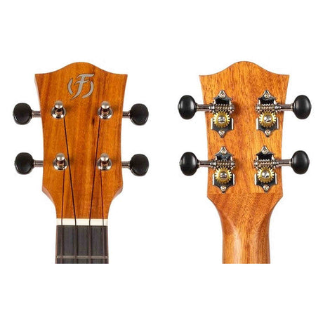 Flight Leia TE Elektrisch-Akoestische Tenor Thinline Ukulele met Solid Cedar Top, Acacia Body en Double B1U Pickup