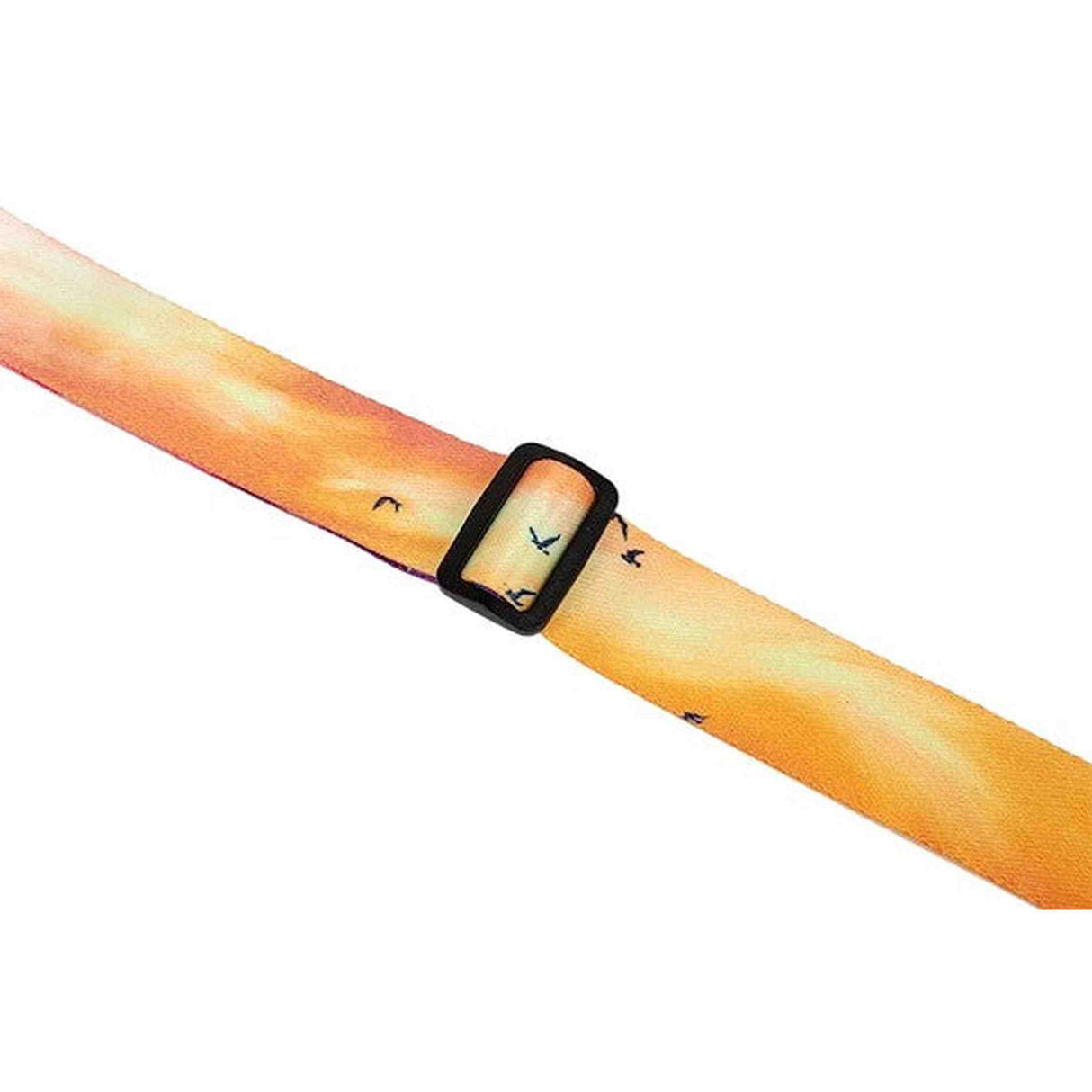 Flight S35 Sunset Elise Ecklund Signature Ukulele Strap met Leren Strap Ends en Verstelbare Lengte