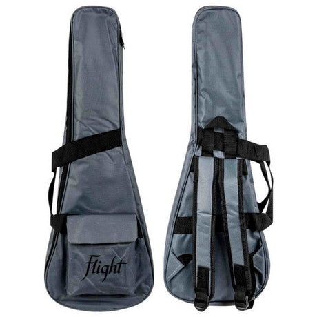 Flight NUC200 Concert Ukulele met Gelamineerd Teak Body, 38 mm Topkam en Gigbag