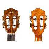 Flight Sophia TE Soundwave Elektrisch-Akoestische Tenor Ukulele met Solid Spruce Top, Walnut Body en Soundwave Effects Systeem