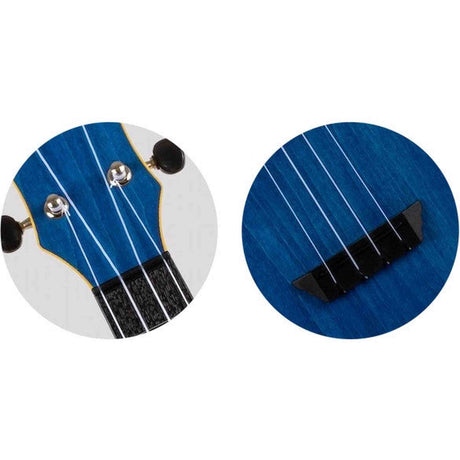 Flight TUS-40 SPACE Soprano Ukulele met Linden Top, ABS Body en Aquila Snaren