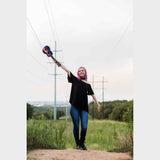 Flight TUSL-EE Sunset Elise Ecklund Signature Soprano Longneck Ukulele met Linden Top, ABS Body en Aquila Sugar Snaren