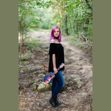 Flight TUSL-EE Sunset Elise Ecklund Signature Soprano Longneck Ukulele met Linden Top, ABS Body en Aquila Sugar Snaren