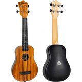 Flight TUS-55 ACACIA Soprano Ukulele met Gelamineerde Acacia Top, ABS Body en Aquila Super Nylgut Snaren