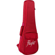 Flight DXBT Deluxe Tenor Ukulele Gigbag 15mm Padded Wine Red met Accessoirevak