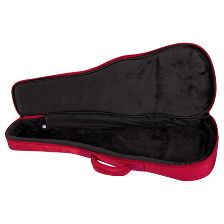 Flight DXBT Deluxe Tenor Ukulele Gigbag 15mm Padded Wine Red met Accessoirevak