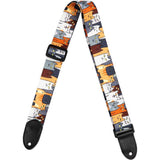 Flight S35 Cats Ukulele Strap Poly/Leer met Katten Design en Verstelbare Lengte