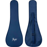 Flight TUC-35 DB Concert Ukulele Donkerblauw met Linden Top, ABS Body en Aquila Nylgut Snaren