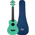 Flight TUC-35 LB Concert Ukulele Lichtblauw met Linden Top, ABS Body en Aquila Nylgut Snaren
