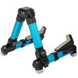 Flight FLUST01-BL Aluminum Ukulele Stand Foldable with Rubber Protection