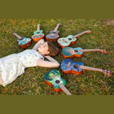 Flight AUC-33 Orchid Concert Ukulele met Spruce Top, Sapele Body en Aquila Nylgut Snaren
