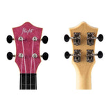 Flight TUS-65 RUBY Soprano Ukulele met Linden Top, ABS Body en Ruby Red Afwerking