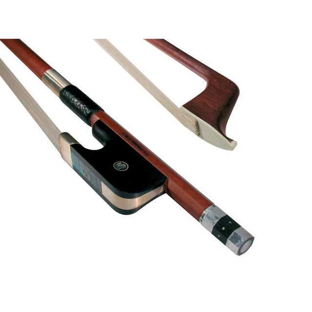 Dörfler DBF21 contrabas strijkstok, 3/4, silver mounted, French style, pernambuco, rond