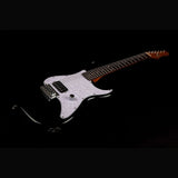 JET JS-400 HT BK S-style Elektrische Gitaar Humbucker Hardtail Rosewood Toets Zwart