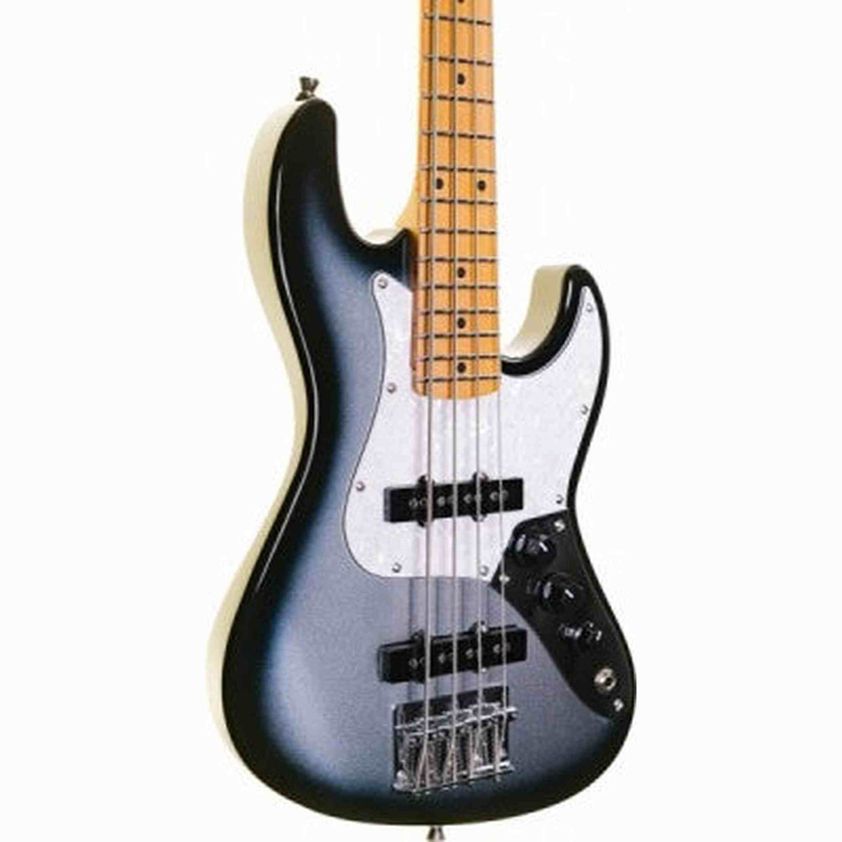 Flight Mini JB Bass Moonburst Elektrische Mini Bas Ukulele met Dual Pickups en 584 mm Mensuur