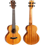 Flight NUT500 Tenor Ukulele met Solid Mahogany Top, Rosewood Toets en D’Addario EJ87 Snaren