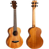 Flight NUT500 Tenor Ukulele met Solid Mahogany Top, Rosewood Toets en D’Addario EJ87 Snaren