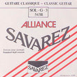Savarez 543-R G-3 snaar, clear KF composite fiber, from 540-R and 500-AR set, normal tension
