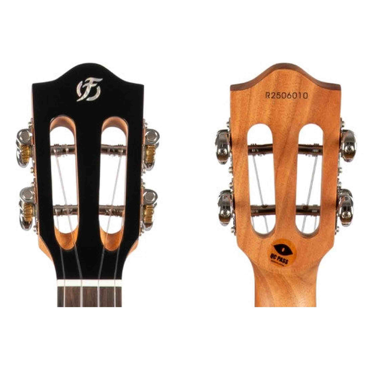 Flight Iris Tinta Concert NA Ukulele met All Solid Mahogany Body, Rosewood Toets en Fluorocarbon Snaren