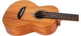 Flight Iris Tinta Tenor NA Ukulele met All Solid Mahogany Body, Rosewood Toets en Fluorocarbon Snaren