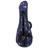 Flight FUB-S-SAKURA Padded Gig Bag for Soprano Ukulele with Sakura Design and Accessory Pocket