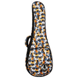 Flight FUB-S-CATS Padded Gig Bag for Soprano Ukulele with Cats Design and Accessory Compartment