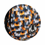 Flight FUB-C-CATS Padded Gig Bag for Concert Ukulele with Cats Design and Accessory Compartment