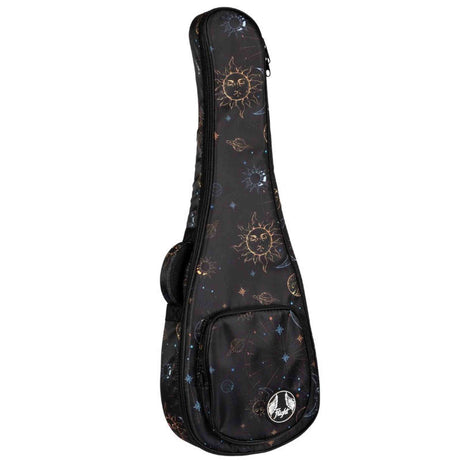 Flight FUB-T-GALAXY Gevoerde Gigbag voor Tenor Ukulele met Galaxy Design en Accessoirevak
